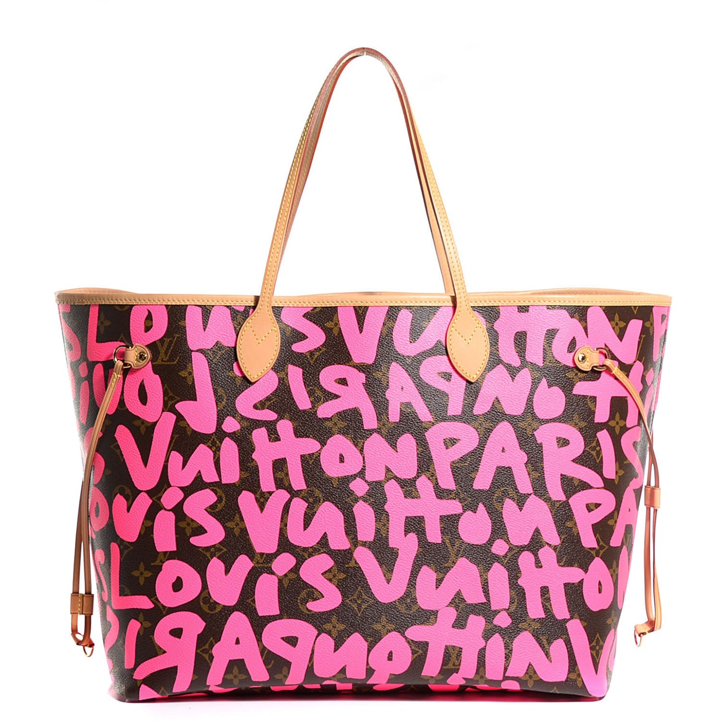 Monogram Graffiti Neverfull GM Fuchsia