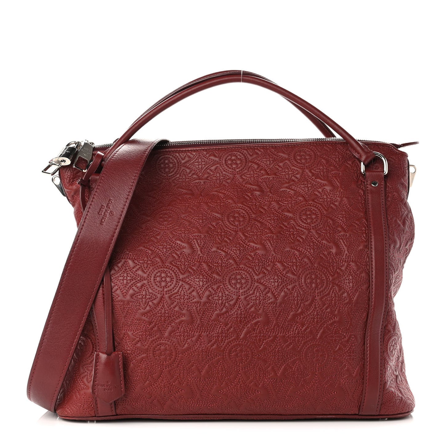 Monogram Lambskin Antheia Ixia MM Fuchsia