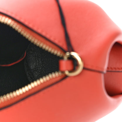 Loewe Calfskin Elephant Pouch Vermillion 5 of 10