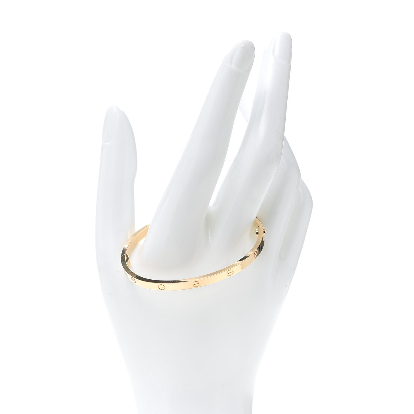 18K Yellow Gold Small LOVE Bracelet 16