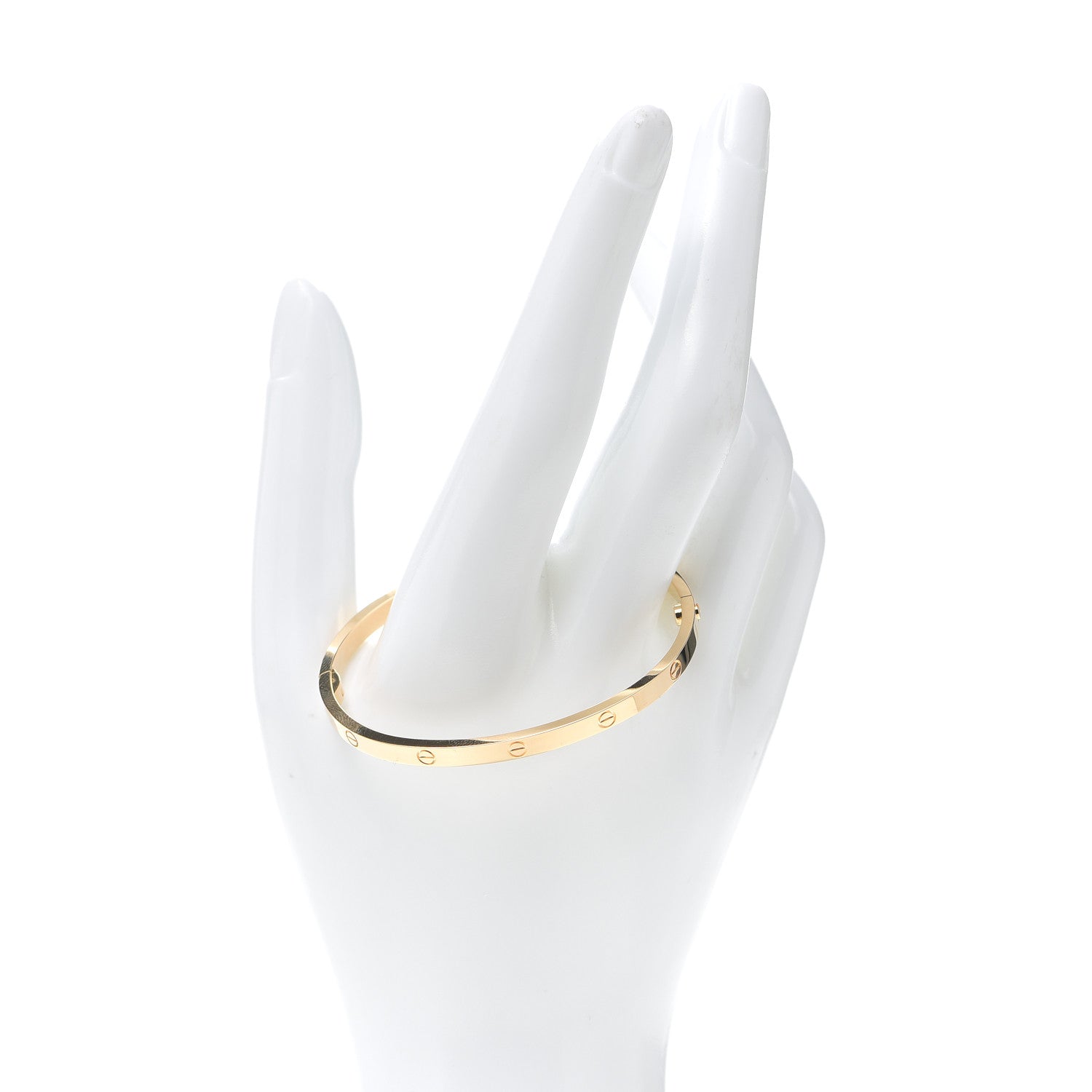 Cartier 18K Yellow Gold Small LOVE Bracelet 16 2 of 6