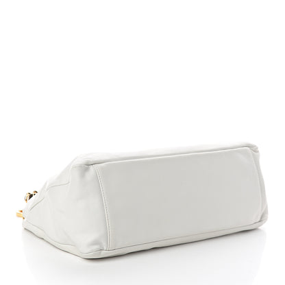 Chanel Calfskin Rodeo Drive Hobo White 3 of 9
