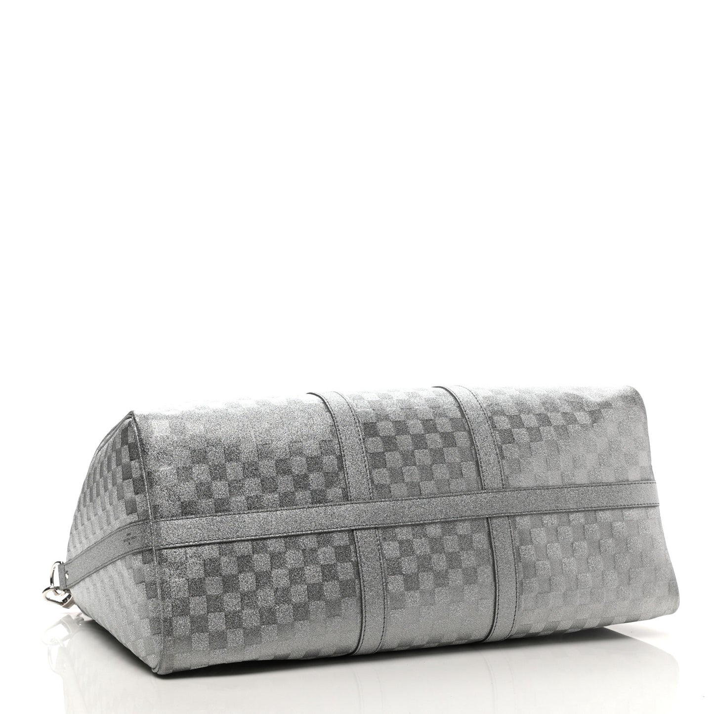 Damier Glitter Keepall Bandouliere 50 Silver