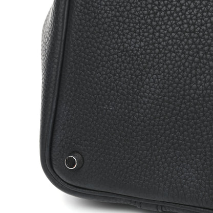 Hermes Taurillon Clemence Picotin Lock 18 PM Black 10 of 11