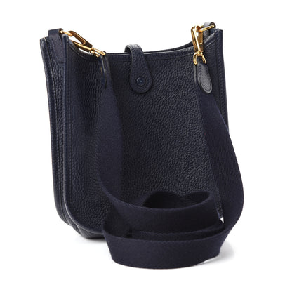 Hermes Taurillon Clemence Evelyne TPM Bleu Nuit 3 of 13