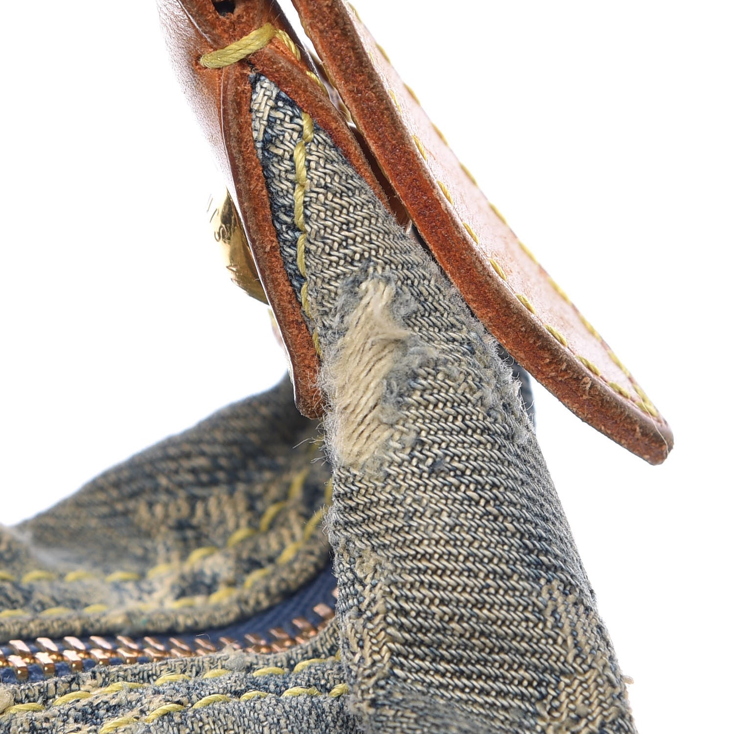 Louis Vuitton Denim Baggy GM Blue 16 of 23