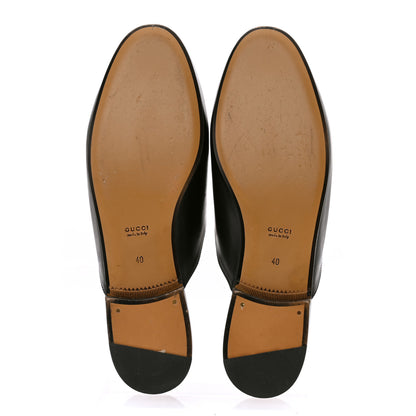 Gucci Calfskin Womens Princetown Slippers 40 Black 5 of 11