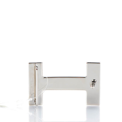 Hermes Box Togo 32mm Quizz H Belt 85 Black Gold 9 of 11