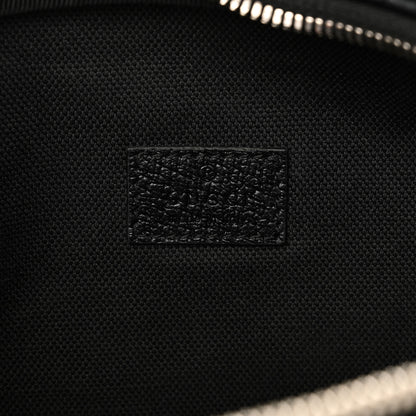 Gucci Monogram Jumbo GG Textured Dollar Calfskin Web Belt Bag Black 11 of 18