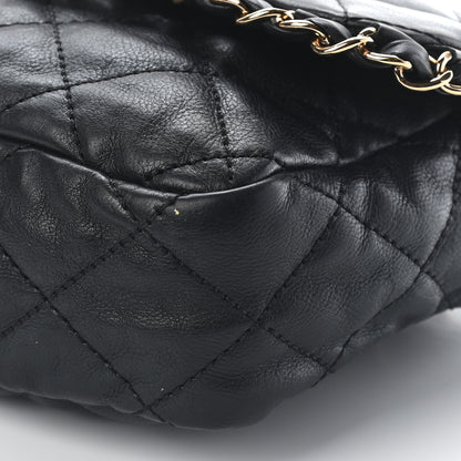 Chanel Calfskin Quilted Medium Chain Me Flap Black 8 of 8