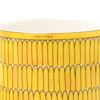 Hermes Porcelain Soleil d'Hermes Coffee Cup and Saucer Set Of 2 6 of 10