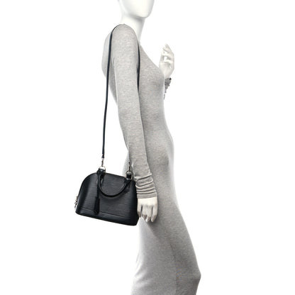 Louis Vuitton Epi Alma BB Black 2 of 13