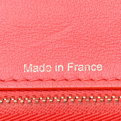 Delvaux Calfskin MM Tempete Satchel Coral 8 of 15