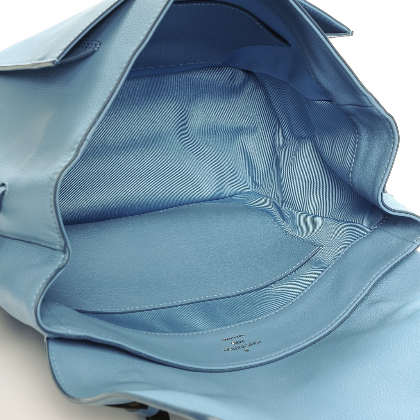 Calfskin Lockme PM Bleuet
