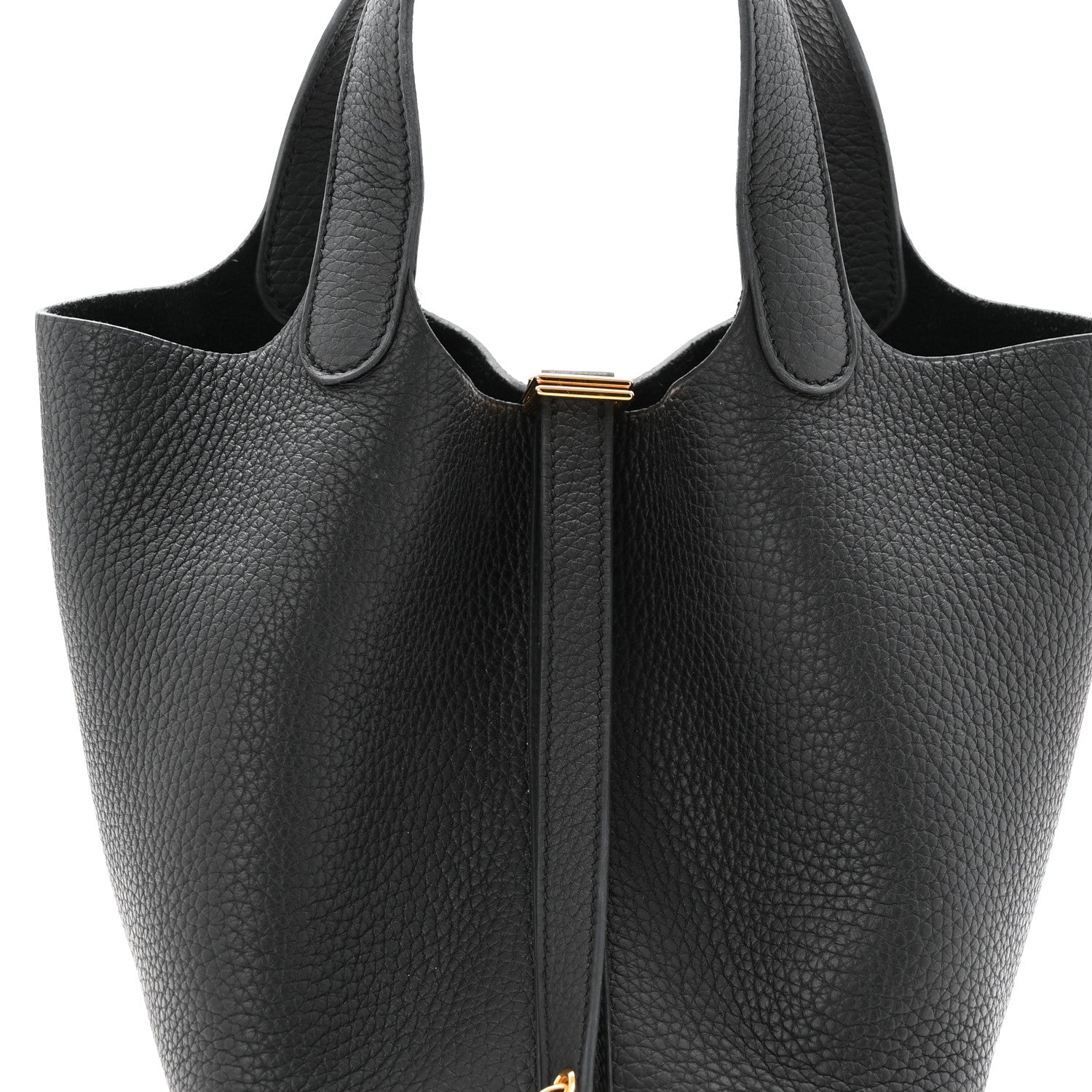 Hermes Taurillon Clemence Picotin Lock 18 PM Black 8 of 11