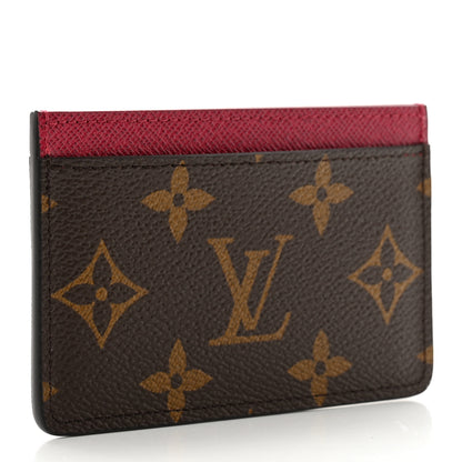 Louis Vuitton Monogram Card Holder Fuchsia 3 of 7