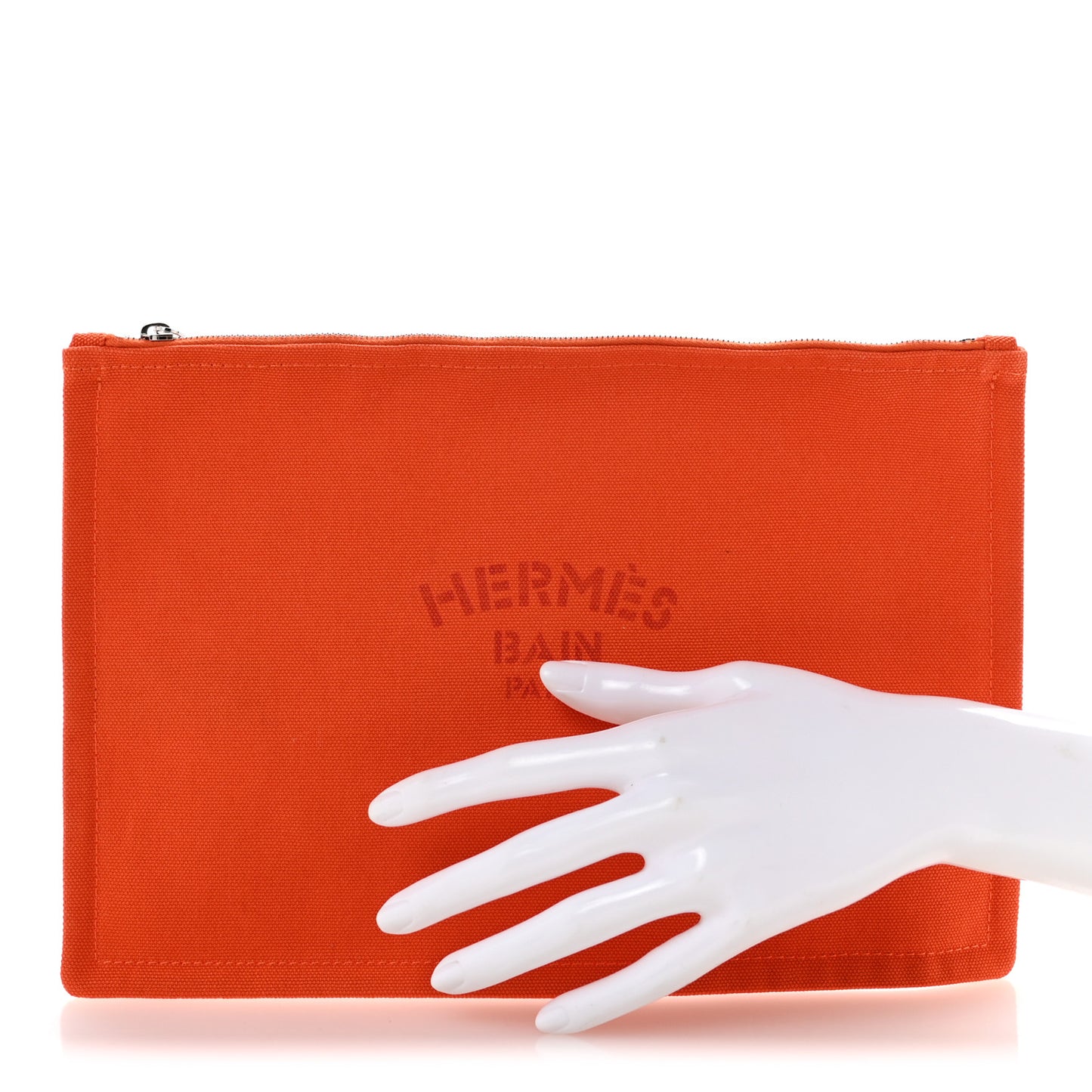 Toile Flat Yachting Pouch Orange