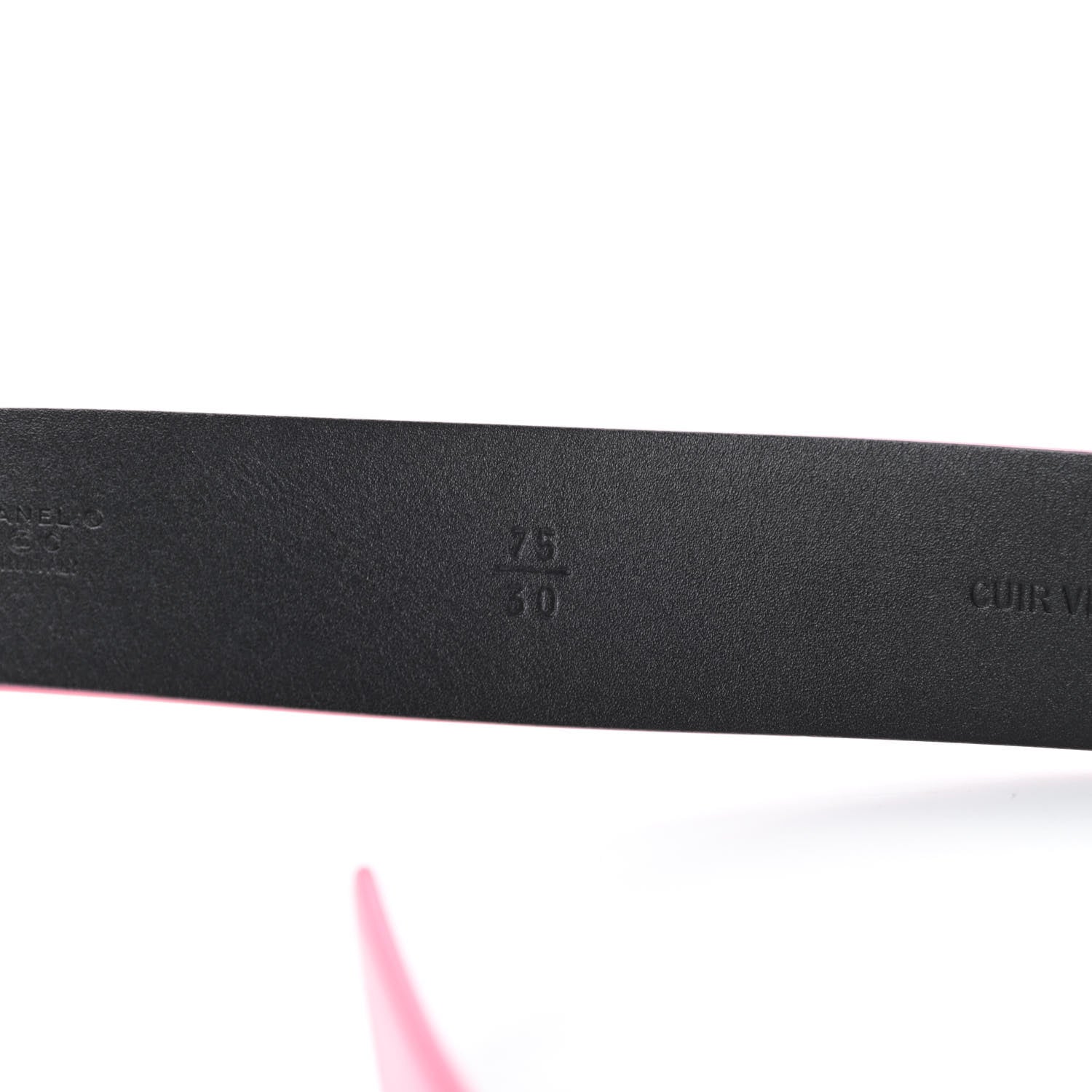 Chanel Lambskin CC Belt 75 30 Pink 4 of 9