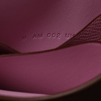 Hermes Epsom Constance Slim Wallet Mauve Sylvestre 8 of 10