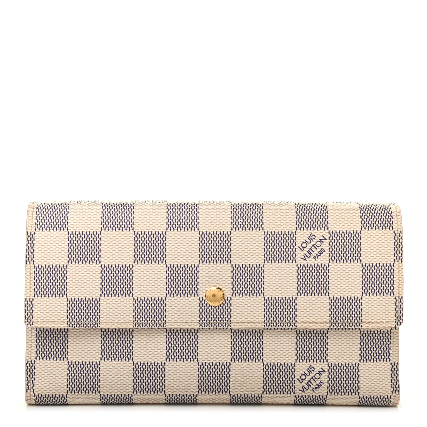 Louis Vuitton Damier Azur Porte Tresor International Wallet 1 of 9