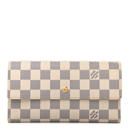 Louis Vuitton Damier Azur Porte Tresor International Wallet 1 of 9