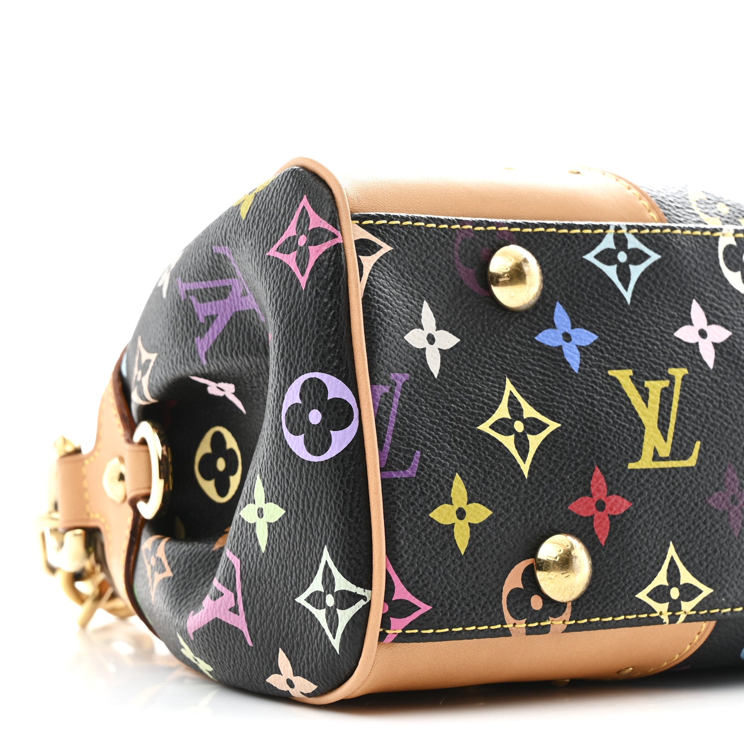 Louis Vuitton Monogram Multicolor Beverly MM Black 1851349