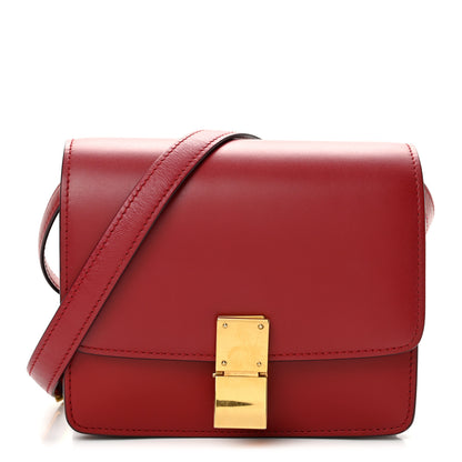 Celine Box Calfskin Small Classic Box Flap Bag Red 1 of 14