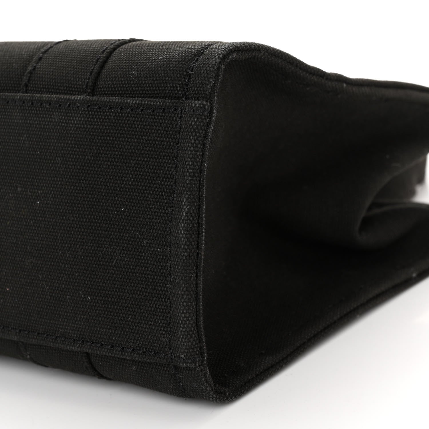 Marc Jacobs Cotton Canvas Small The Traveler Tote Bag Black 8 of 8