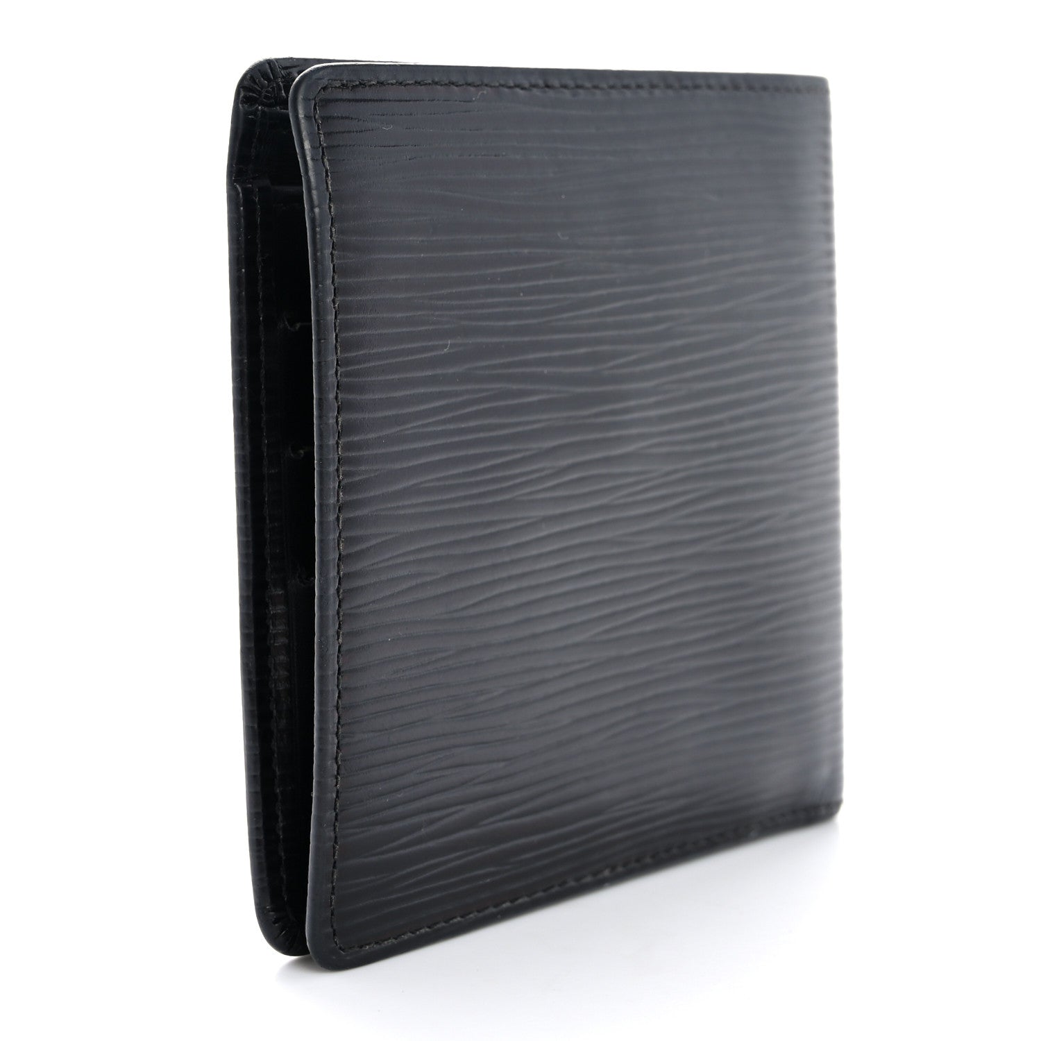 Louis Vuitton Epi Marco Wallet Black 3 of 12