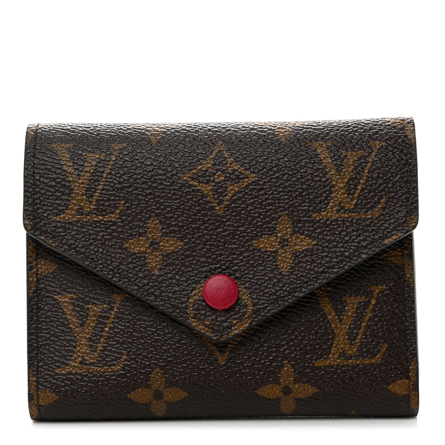 LOUIS VUITTON Monogram Victorine Wallet Fuchsia