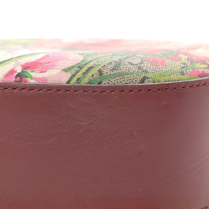 Gucci GG Supreme Monogram Blooms Mini Chain Shoulder Bag Beige Multicolor Dry Rose 14 of 15