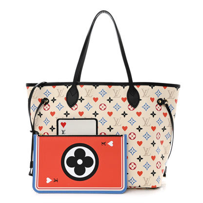 Louis Vuitton Game On Neverfull MM White 1 of 12