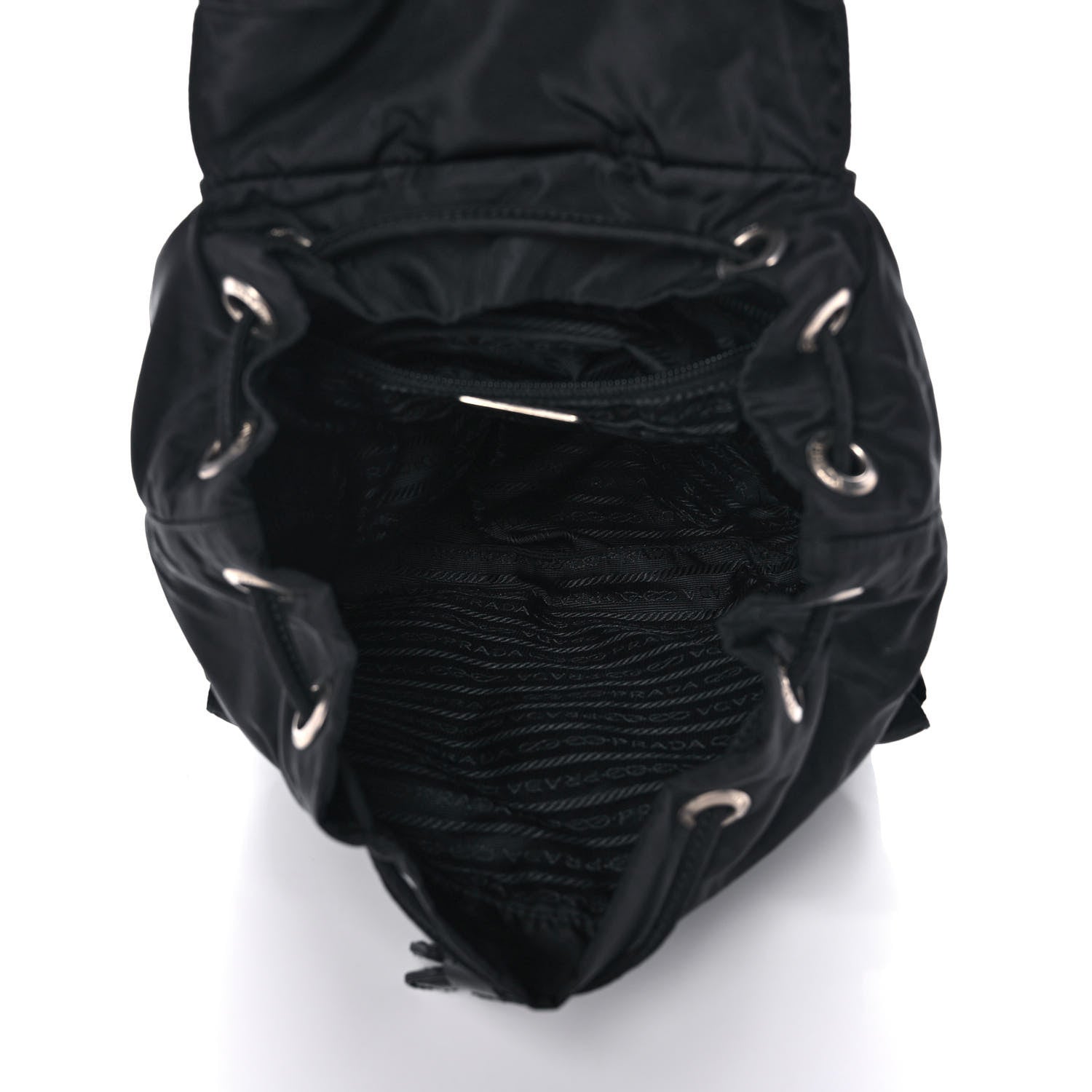 Prada Tessuto Nylon Vela Small Backpack Black 5 of 15