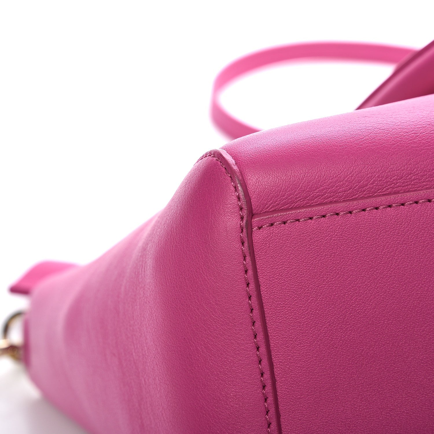 Mulberry Silky Calf Small Willow Tote Fuchsia 12 of 13