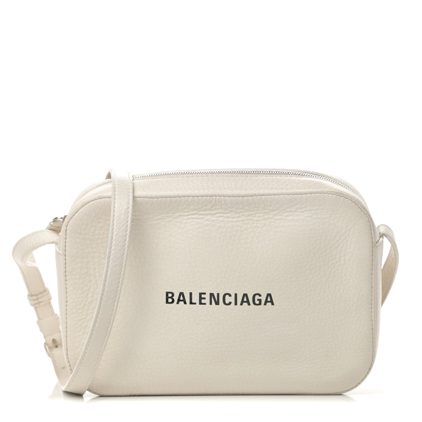 Calfskin Logo S Everyday Camera Bag White