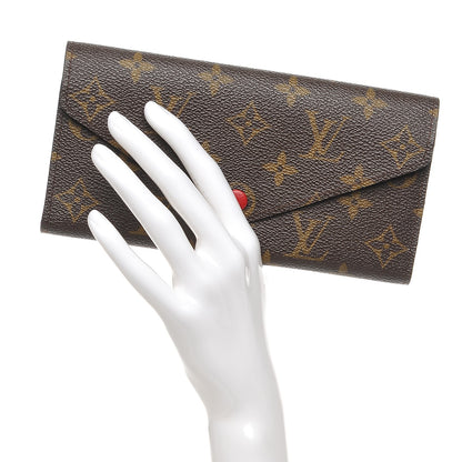 Louis Vuitton Monogram Josephine Wallet Red 2 of 9