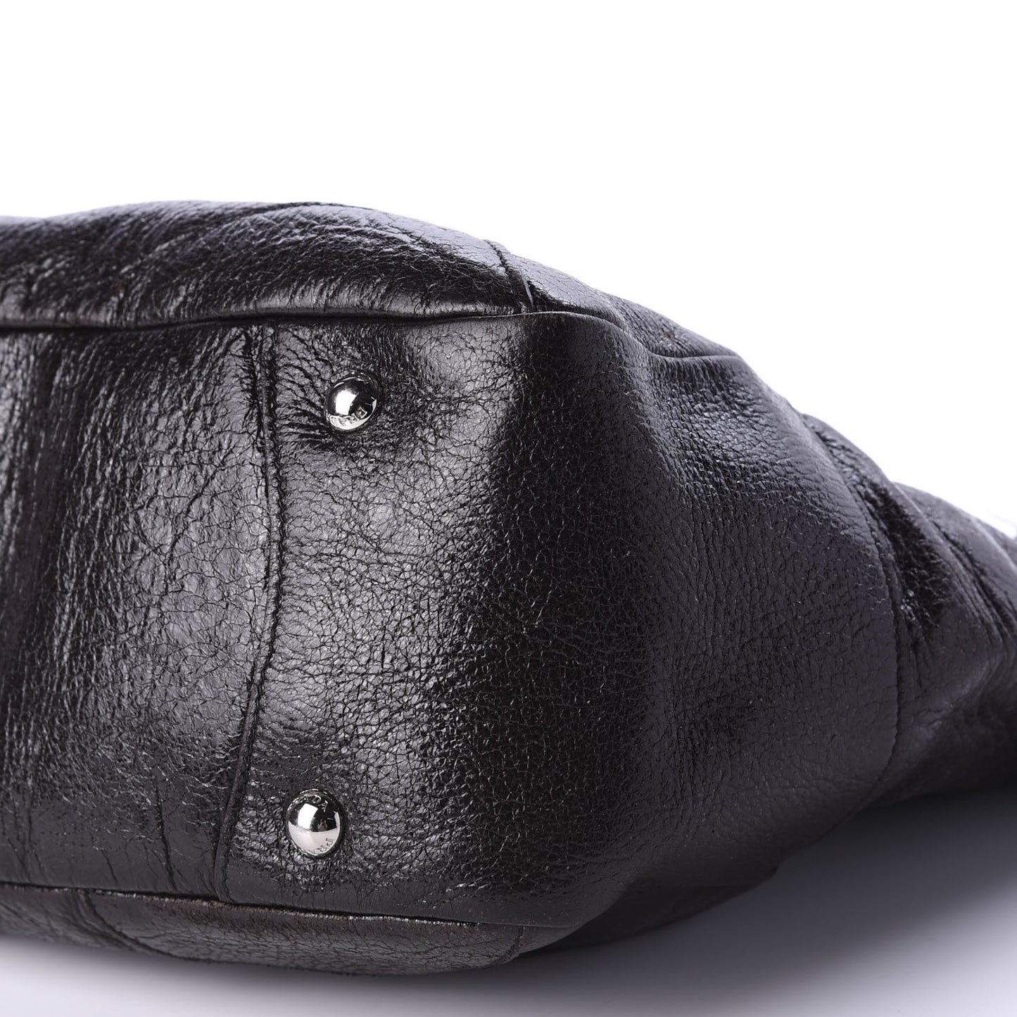 Cervo Lux Chain Shoulder Bag Brown