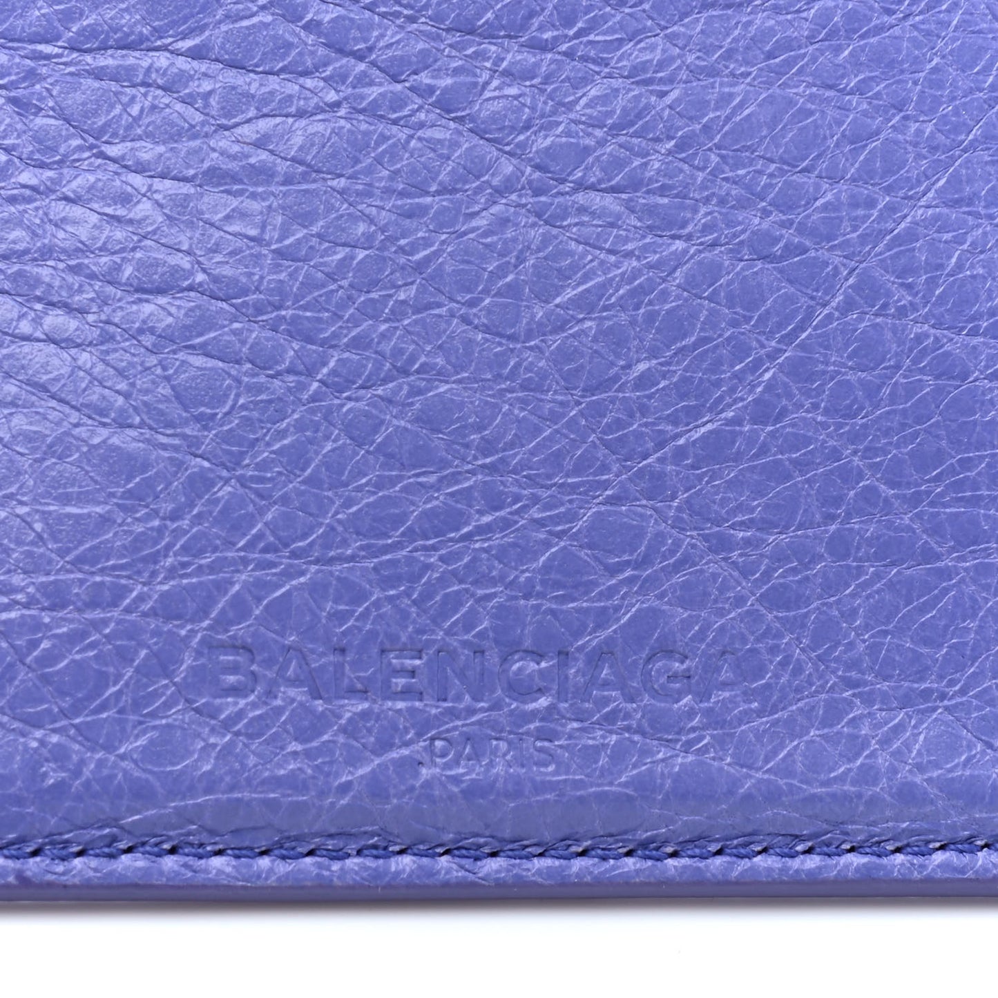 Agneau Classic Hardware Card Case Mauve
