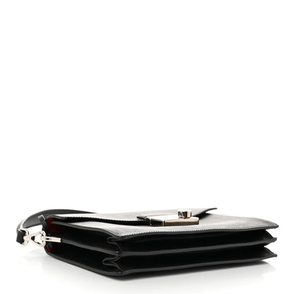 Prada Saffiano Lux Sound Crossbody Bag Black 4 of 11