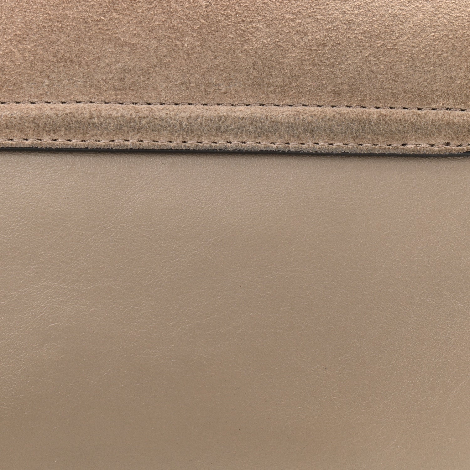 Chloe Suede Calfskin Small Faye Shoulder Bag Motty Grey 10 of 12