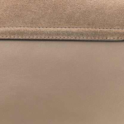 Chloe Suede Calfskin Small Faye Shoulder Bag Motty Grey 10 of 12