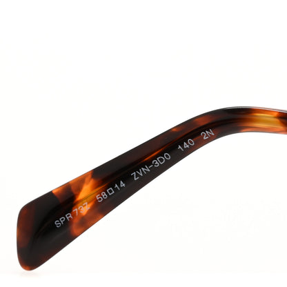 Prada Aviator Sunglasses SPR 73Z Gold Tortoise 6 of 7