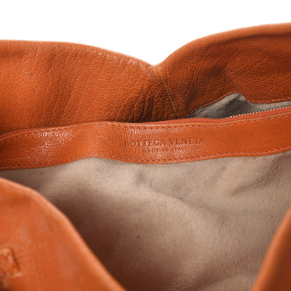 Bottega Veneta Nappa Intrecciato Aquilone Fortune Cookie Hobo Orange 6 of 11