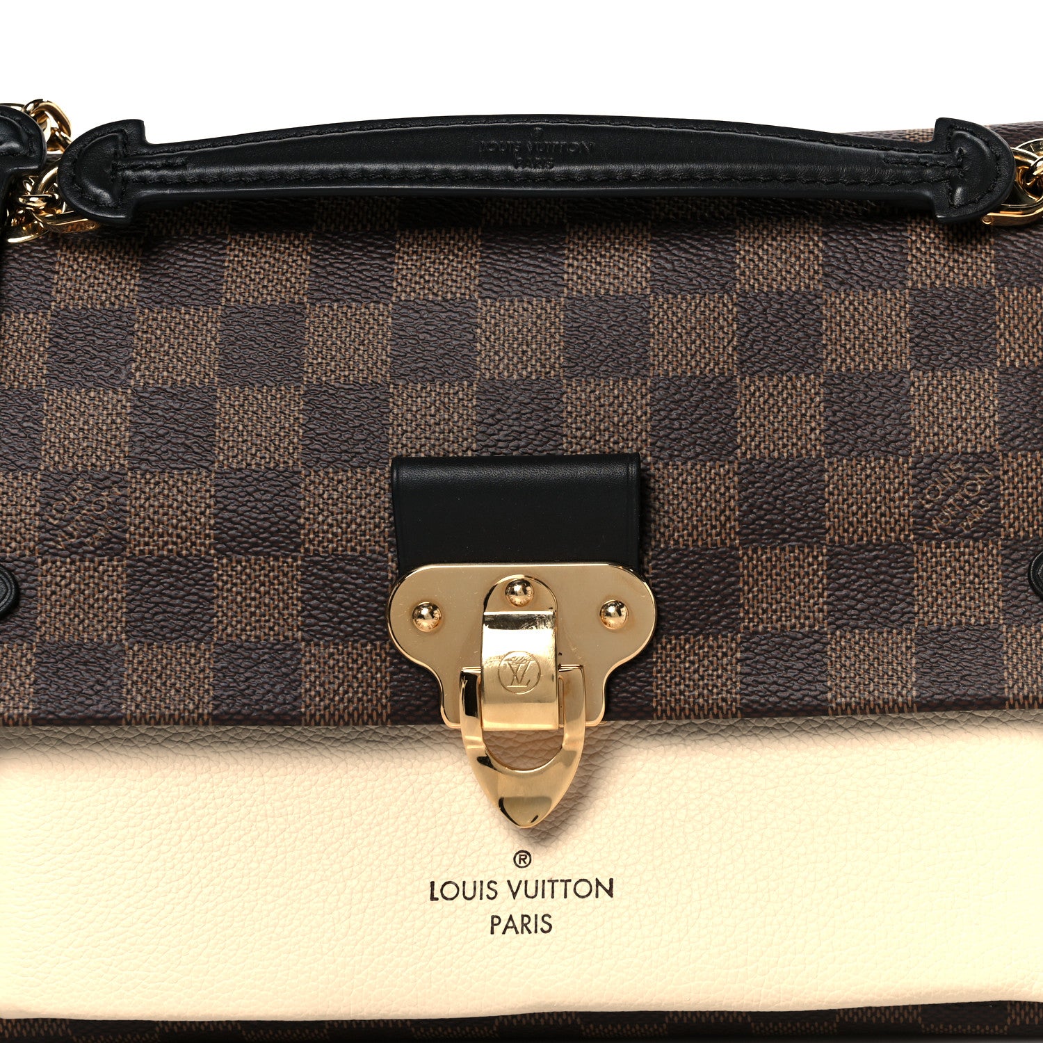 Louis Vuitton Damier Ebene Vavin PM Creme 8 of 10
