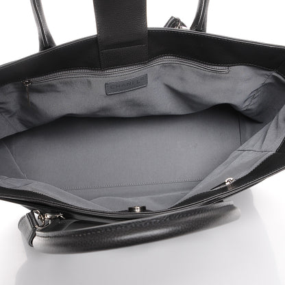 Chanel Calfskin Cerf Executive Shopper Tote Grey 7 of 12
