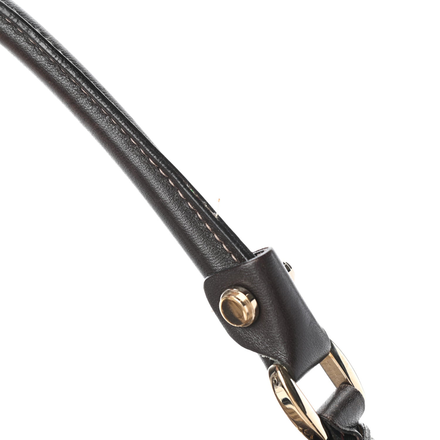 Gucci Monogram Large D Gold Hobo Dark Brown 16 of 17