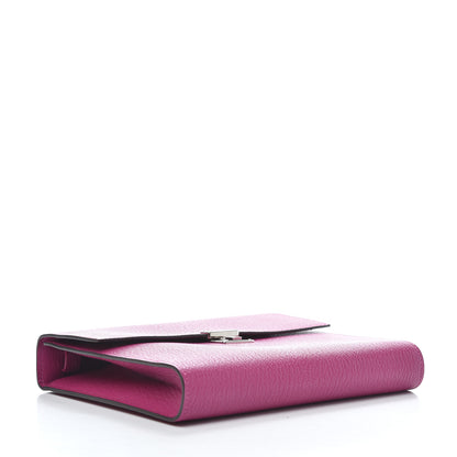 Hermes Chevre Mysore Clic 16 Wallet Rose Poupre 3 of 6