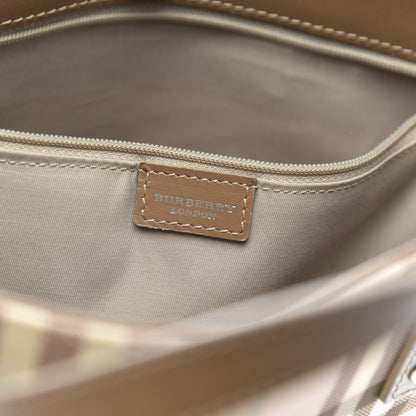 Burberry Candy Check Tote Pink Beige 11 of 19