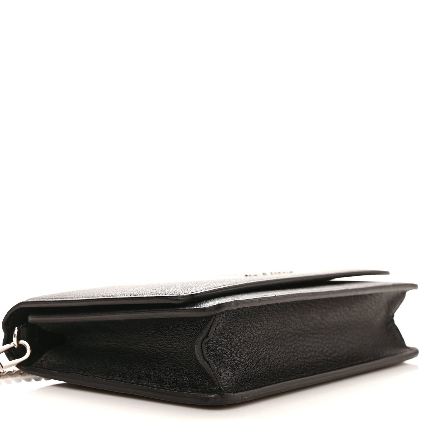 Sugar Goatskin Pandora Chain Wallet Black