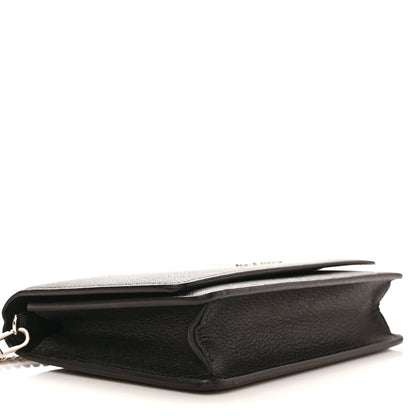 Givenchy Sugar Goatskin Pandora Chain Wallet Black 8 of 9
